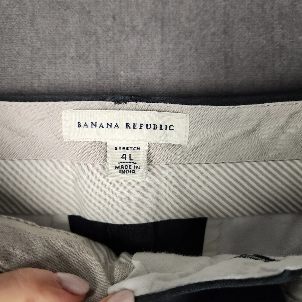 Banana Republic Shorts Womens Size 4 Tall Black‎ Bermuda